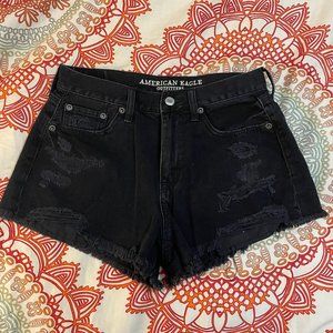 American Eagle High Waisted Denim Shorts